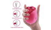 7 Speed G-spot&Clitoral Licking Sucking Rose Vibrator