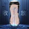 Male Masturbator Cup Sex Toys for Men Textured Vagina Masturbator;  Ultra-Soft Masturbation Stroker Aircraft Cup Penis Stimulator Handjob Male Sex Adu